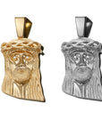 ifandco jesus piece pendant necklace free chain diamond vvs gold price silver