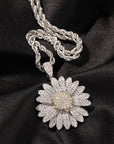 Tyler creator spinning daisy flowerboy pendant necklace diamond ifandco