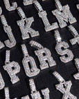 custom alphabet letter bubble nano greg yuna diamond silver white gold celebrity jewelers ifandco