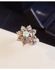 Sunflower by Harry Winston, Large Diamond Ring cheap best price engagement rings wedding