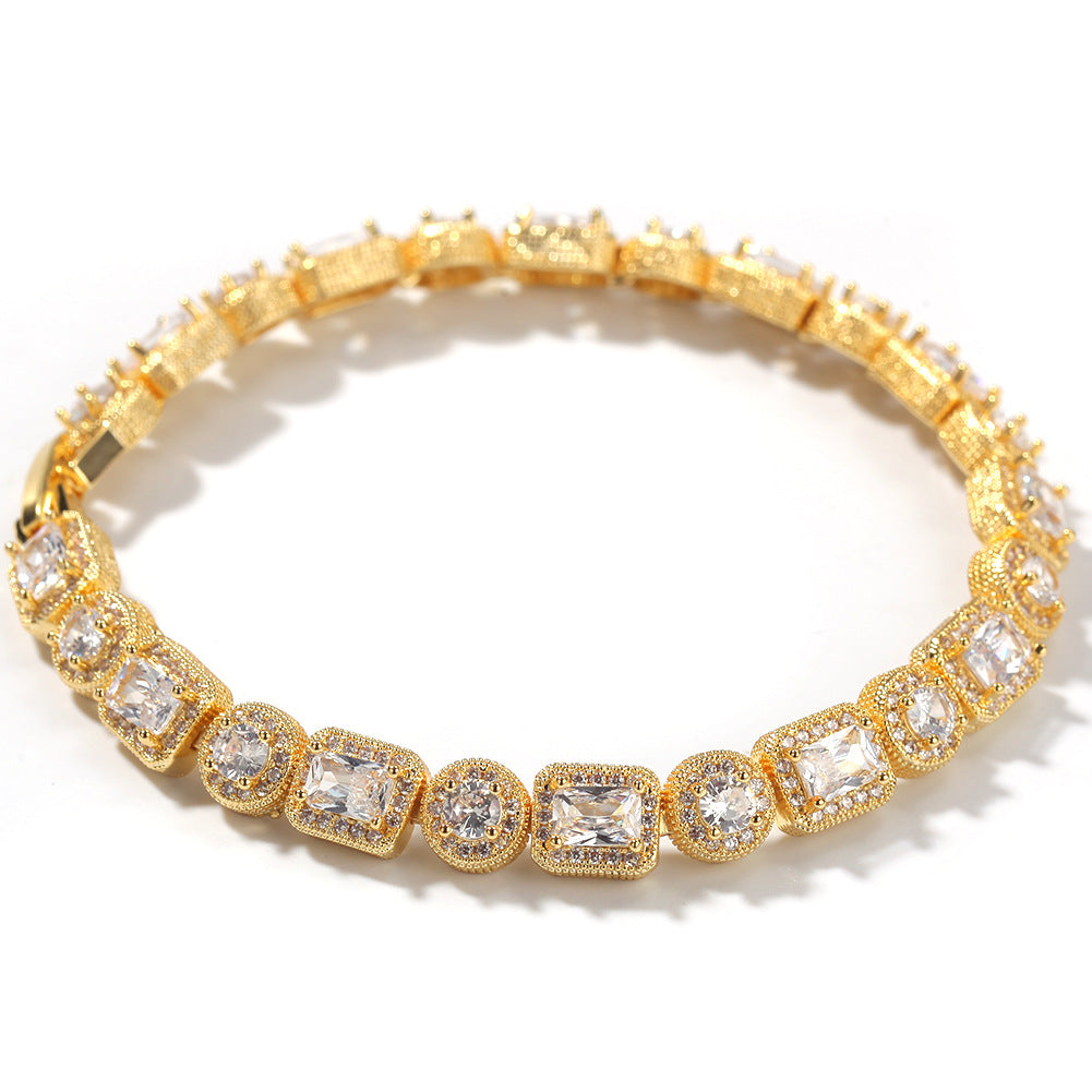 travis scott canary halo one row solitaire tennis link bracelet out with kylie jenner