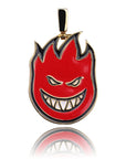La flame reversed travis scott pendant necklace chain new jewelry kylie jenner astroworld