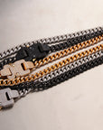 iced encrusted cobra buckle cuban links chain necklace ALYX hero ASAP ROCKY KANYE WEST KID CUDI TRAVIS SCOTT