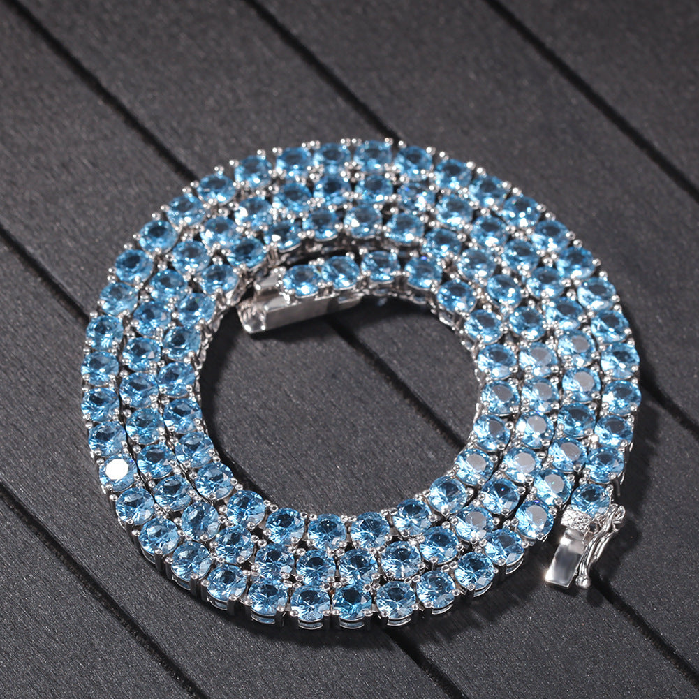 tyler the creator topaz blue tennis links chain buy tyler jewelry ice bling floweboy frank ocean