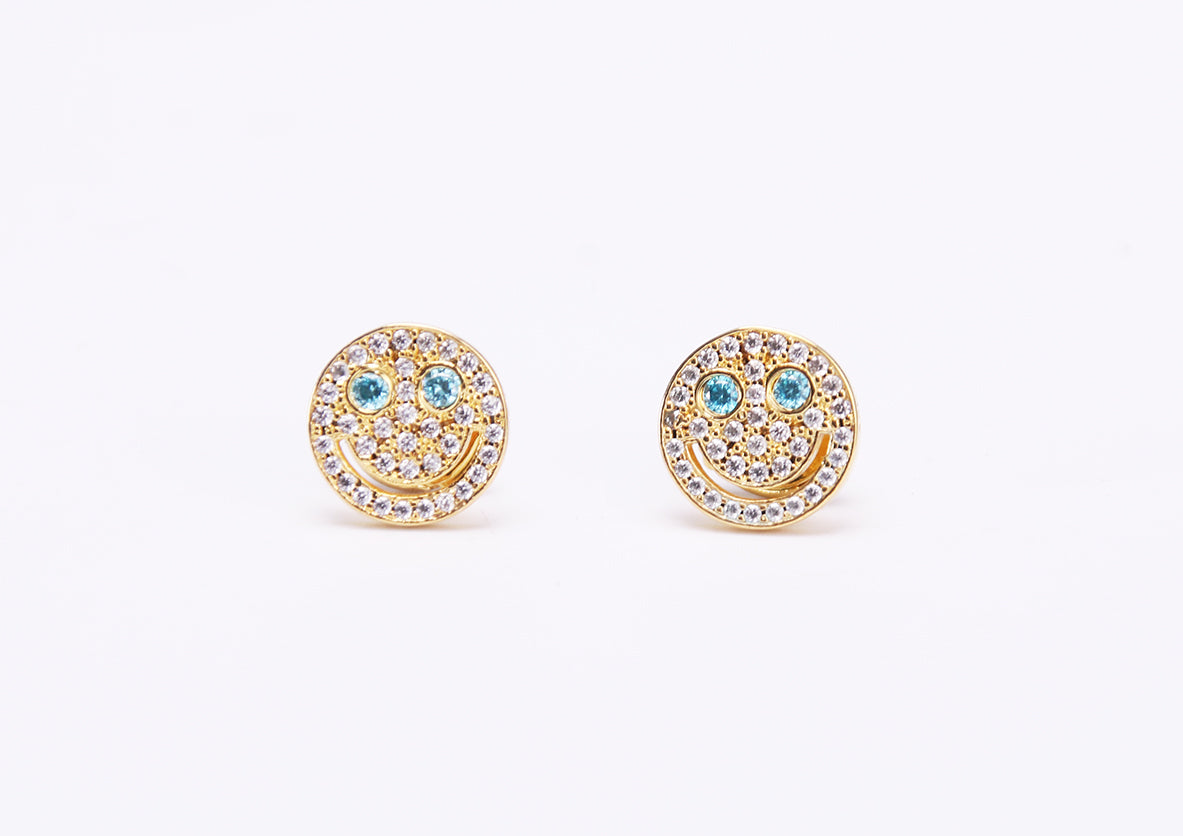 eyefunny smiling face stud earring as seen on jbalvin chain アイファニー EYEFUNNY 高価買取強化中 ブランド買取のRINKAN 