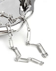 paper clip links jacob & co virgil abloh offwhite alike necklace chain link diamond travis scott silver white gold buy