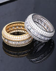 fully iced princess cut eternity ring travis scott lil uzi vert hip hop jewelry shopgld