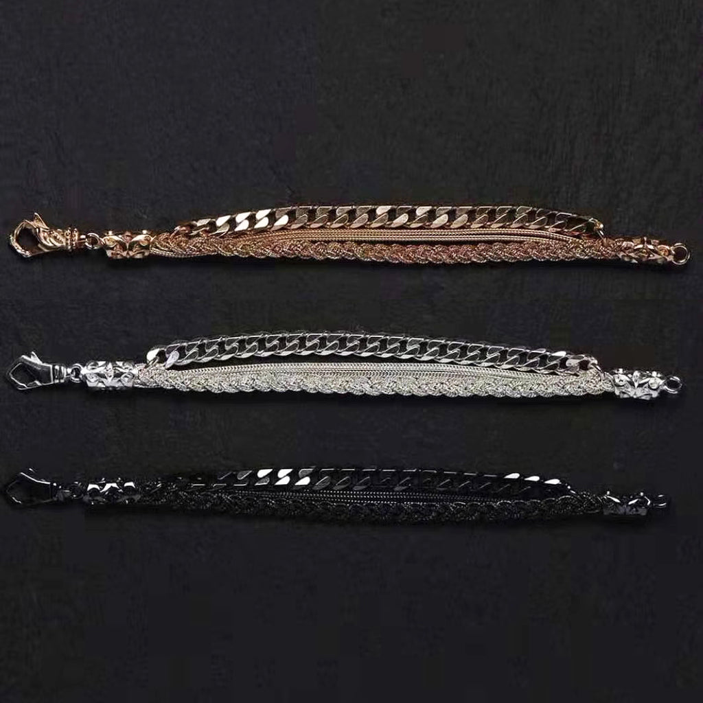 Emanuele Bicocchi for Men farfetch ssense braided bracelet