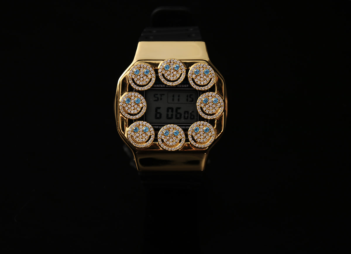 eyefunny gshock 5600 bezel custom case watch diamond farfetch