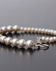 WILL SHOTT Split-Pearl Bracelet black agate pearl will shott willshott.com NYC