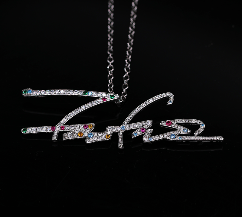 FUTURA SIGNATURE NECKLACE UNIVERSE UNKLE futura pendant necklace chain