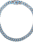louis vuitton virgil off white inspired alike enamel cuban link necklace chain