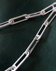 paper clip links jacob & co virgil abloh offwhite alike necklace chain link diamond travis scott silver white gold buy