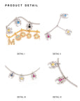 Farfetch Eyefunny diamond spider pendant choker necklace
