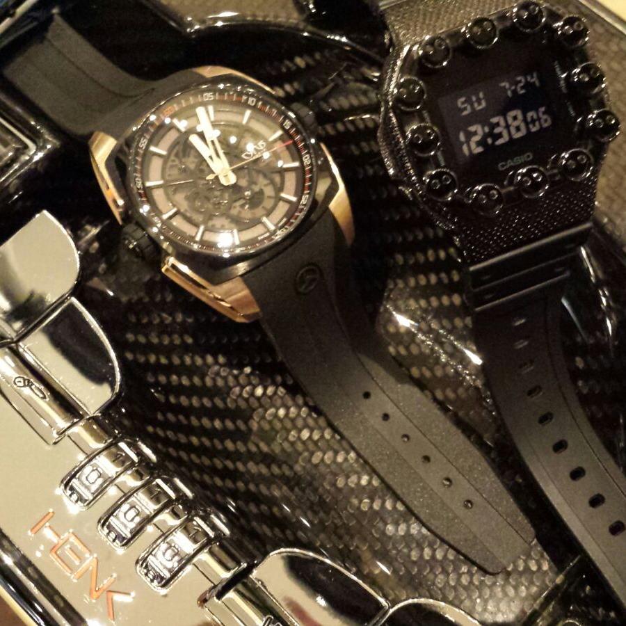 eyefunny gshock 5600 bezel custom case watch diamond farfetch