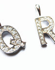 eyefunny アイファニー custom letter diamond alphabet necklace chain