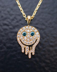 EYEFUNNY smiling face bangle bracelet smiley diamond vvs アイファニー POGGY KIM JONES VIRGIL JBALVIN