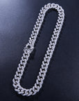 8mm cuban link ben baller ifandco vvs diamond necklace chain shopgld travis scott kylie jenner stormi