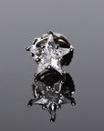 eyefunny star diamond stud earring white gold yellow gold jbalvin nigo