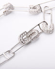 EYEFUNNY アイファニー Diamond safetypin bracelet necklace diamond poggy jbalvin kim jones clot poon