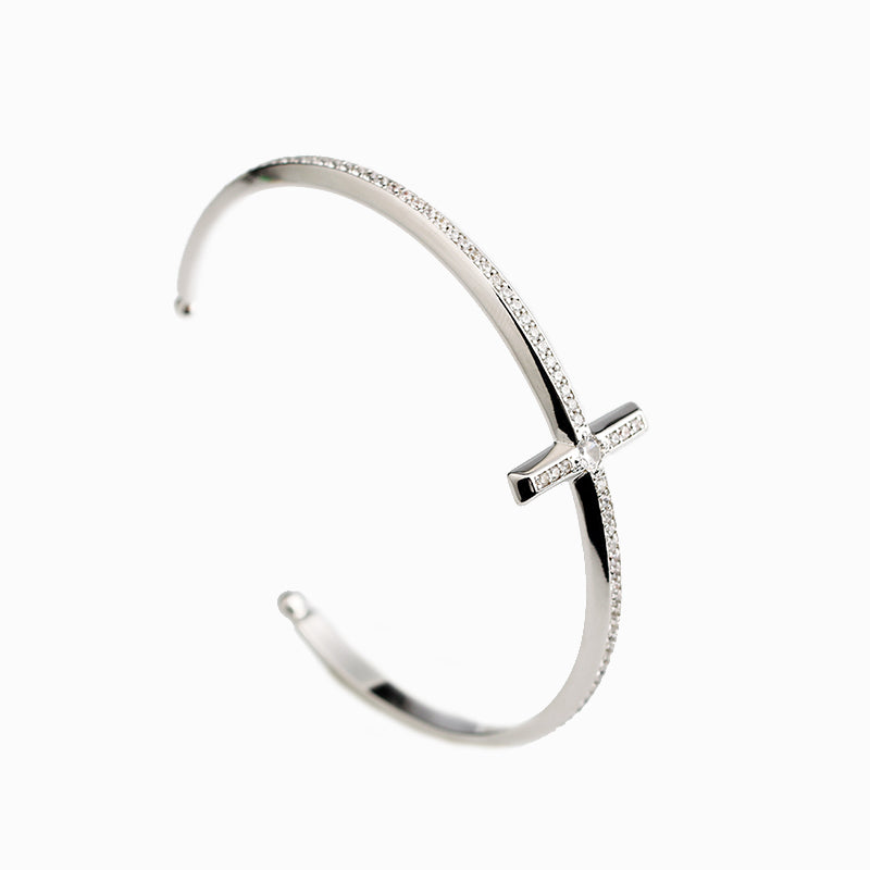 EYEFUNNY cross bracelet necklace chain diamond vvs アイファニー POGGY KIM JONES VIRGIL JBALVIN