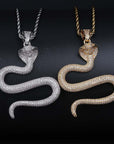 Young thug slime season cobras pendant necklace free chain included