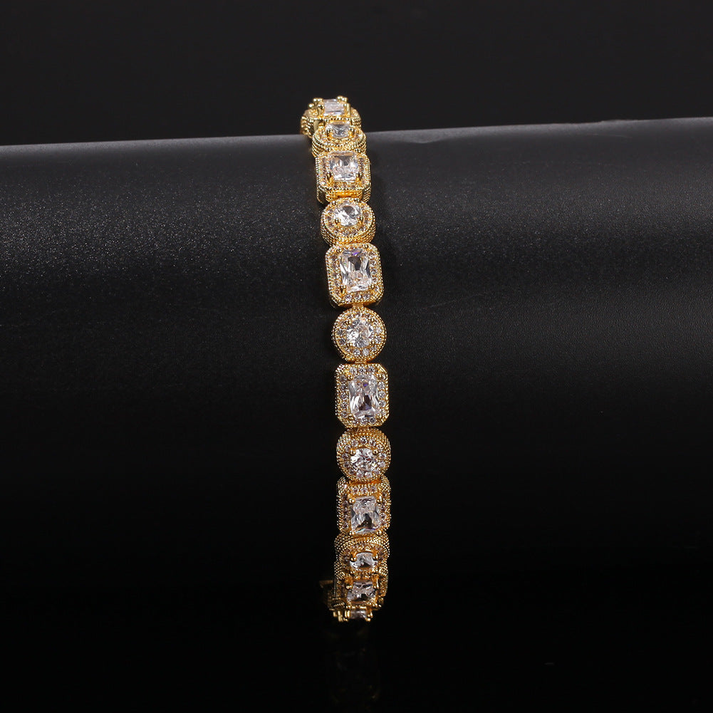 travis scott canary halo one row solitaire tennis link bracelet out with kylie jenner