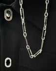 Safety pin pave bracelet 18kyg EYEFUNNY Ginza Boutique にてご覧頂けます。 皆様のご来店をお待ちしております。
