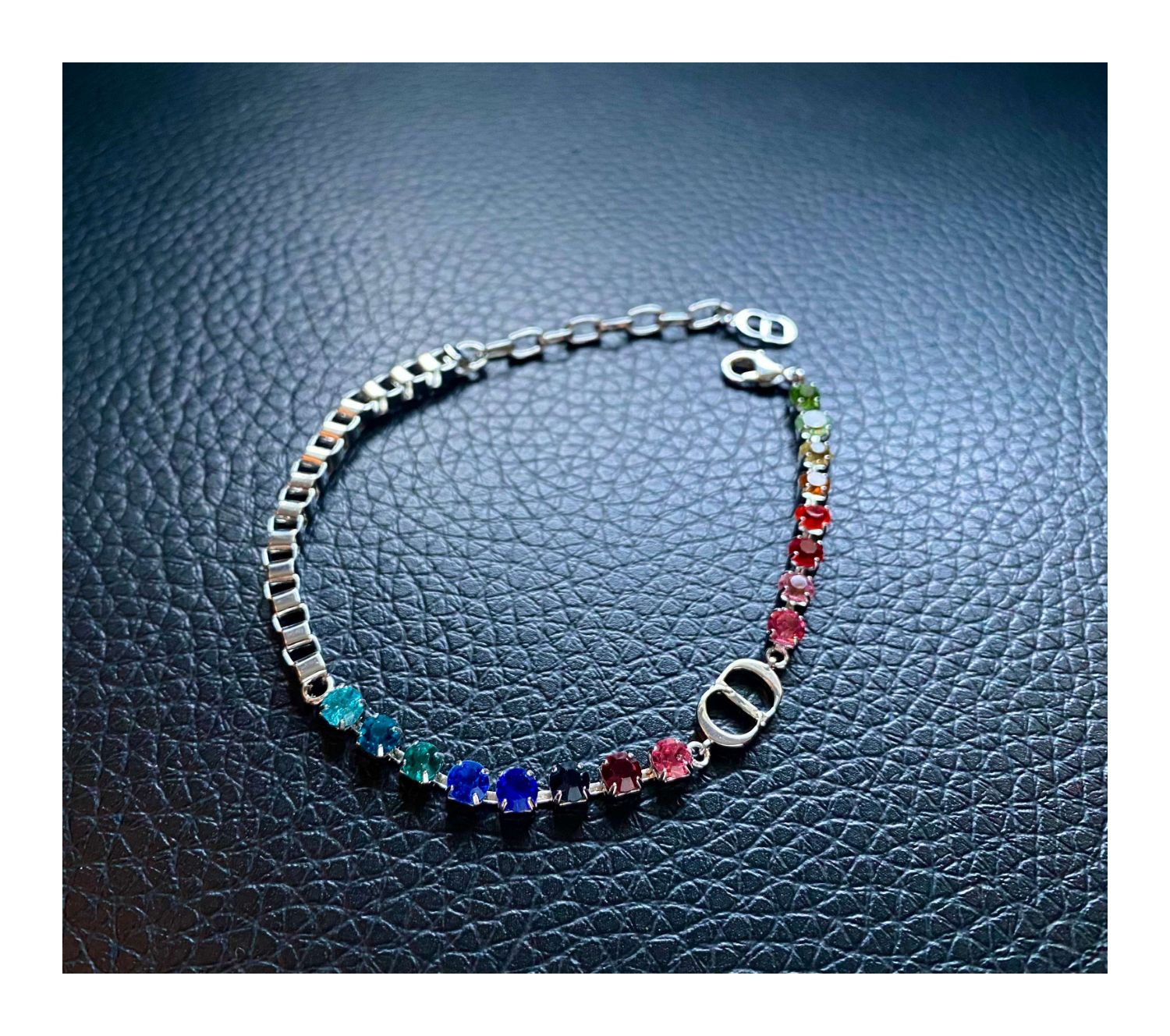 CD tennis links yoon ambush rainbrow tennis links diamond Christian dior 2021ss farfetch