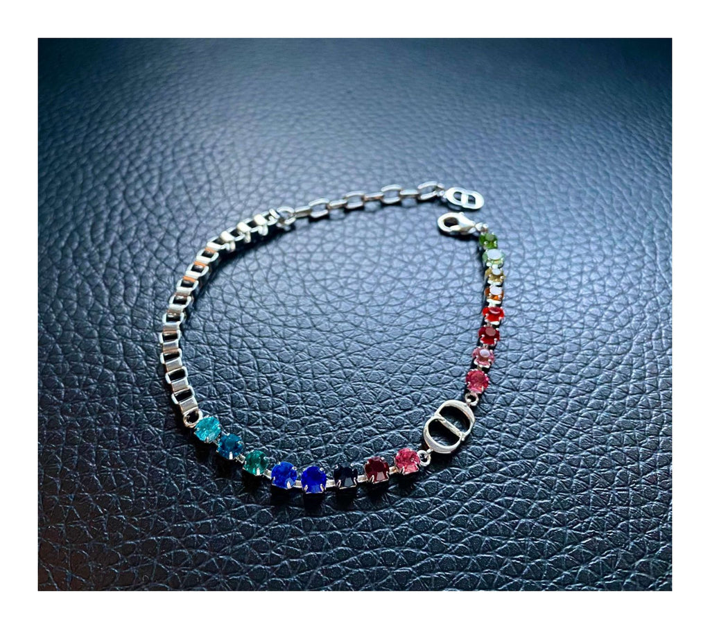 CD tennis links yoon ambush rainbrow tennis links diamond Christian dior 2021ss farfetch