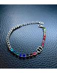 CD tennis links yoon ambush rainbrow tennis links diamond Christian dior 2021ss farfetch