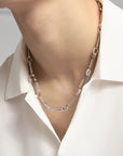 paper clip links jacob & co virgil abloh offwhite alike necklace chain link diamond travis scott silver white gold buy