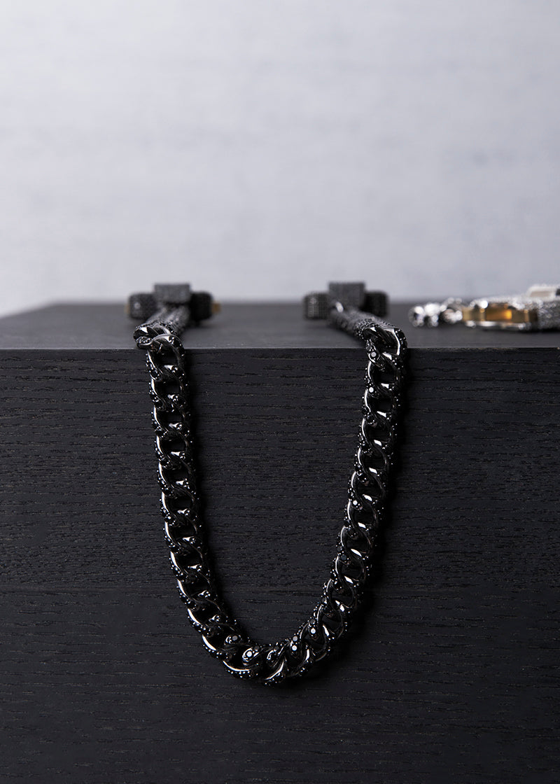 iced encrusted cobra buckle cuban links chain necklace ALYX hero ASAP ROCKY KANYE WEST KID CUDI TRAVIS SCOTT