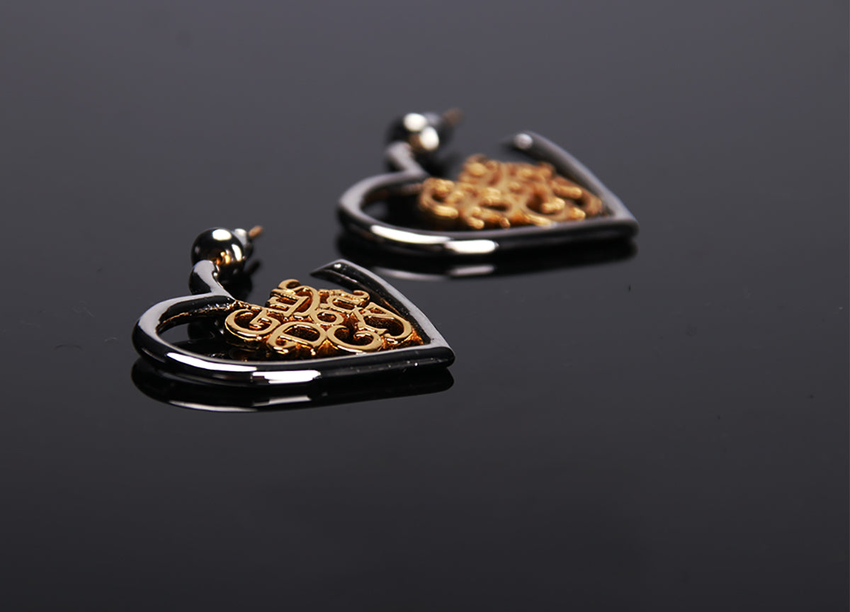 human made girls don't cry nigo bape hoop earrings