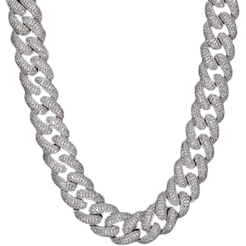 iced encrusted cobra buckle cuban links chain necklace ALYX hero ASAP ROCKY KANYE WEST KID CUDI TRAVIS SCOTT