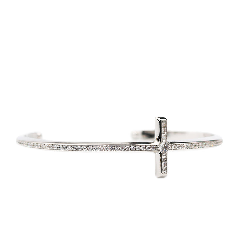 EYEFUNNY cross bracelet necklace chain diamond vvs アイファニー POGGY KIM JONES VIRGIL JBALVIN