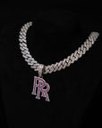 Double RR RoddyRicch diamond pendant & necklace with free matching chain included shopgld ifandco