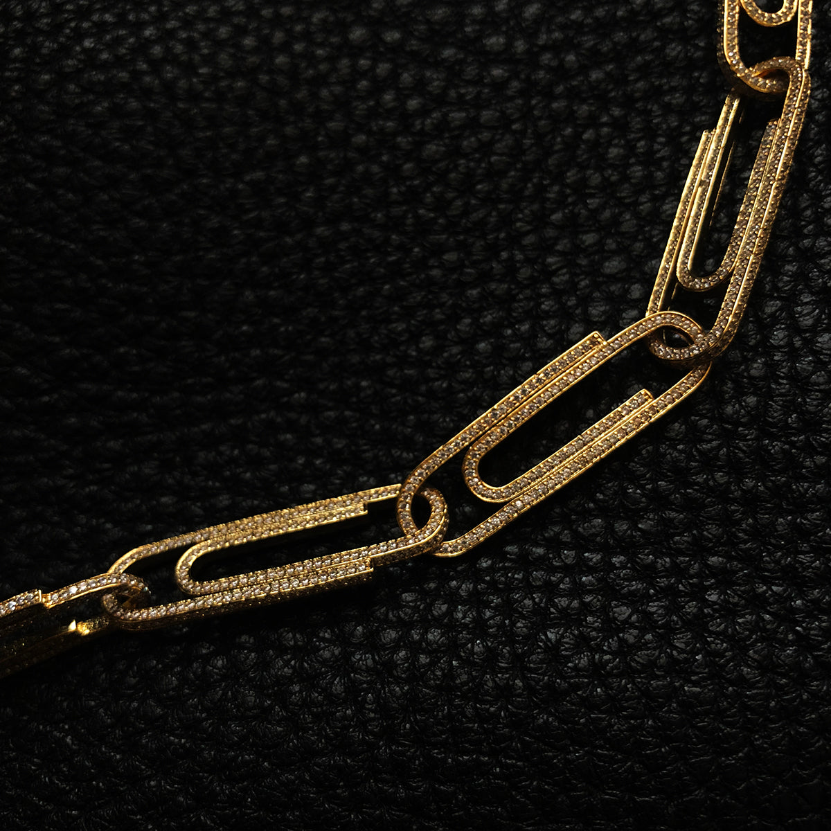 paper clip links jacob &amp; co virgil abloh offwhite alike necklace chain link diamond travis scott silver white gold buy