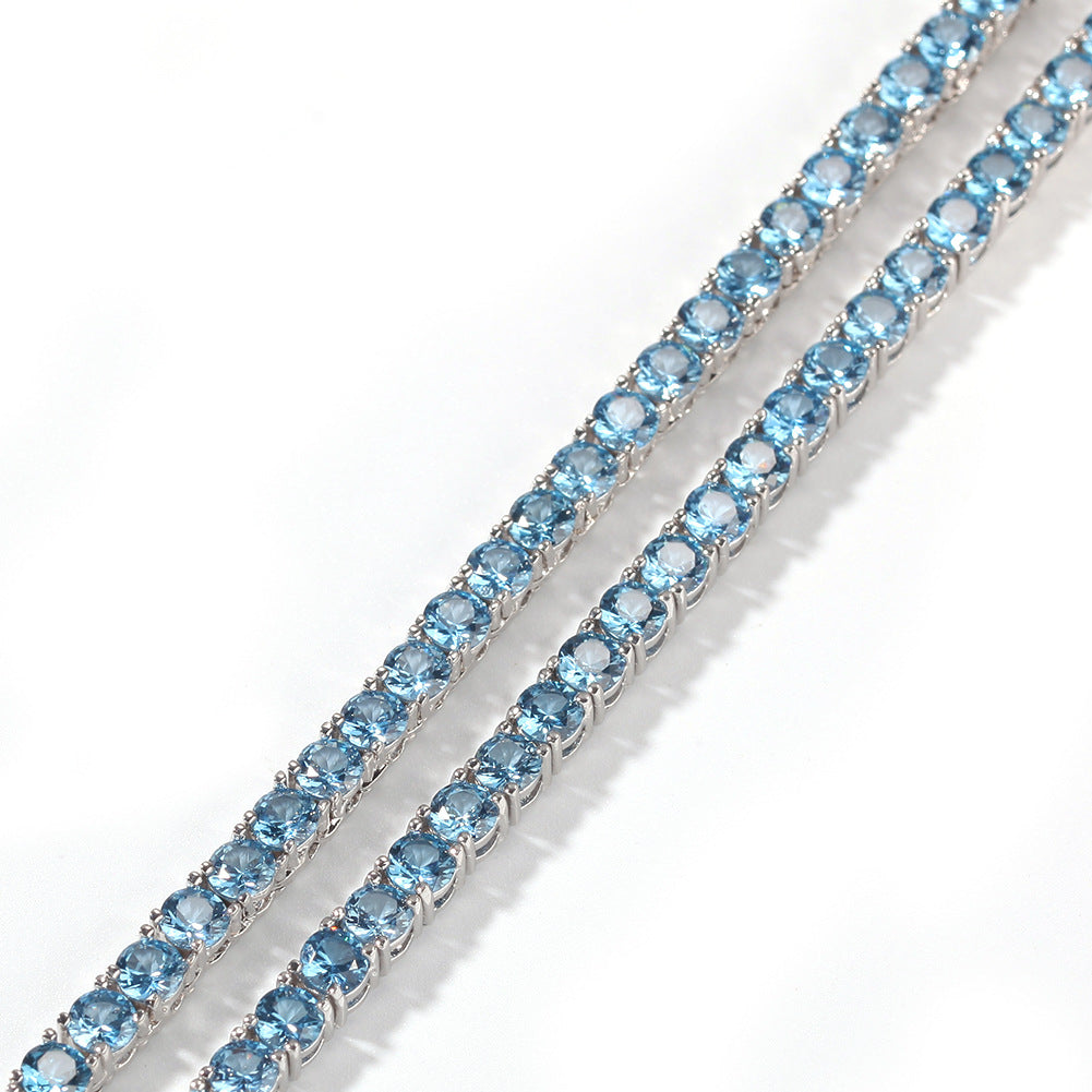 tyler the creator topaz blue tennis links chain buy tyler jewelry ice bling floweboy frank ocean