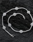 Harry Winston sunflower diamond tennis link frank kandi man blonded instagram flower bracelet diamond rave bracelet daisy ocean Drake Kanye West