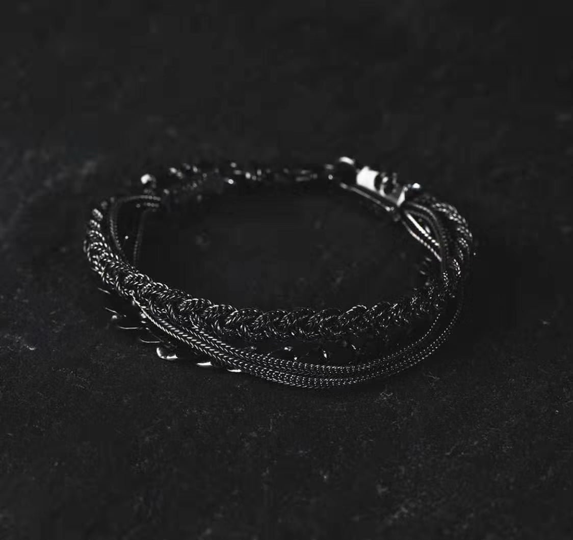 Emanuele Bicocchi for Men farfetch ssense braided bracelet