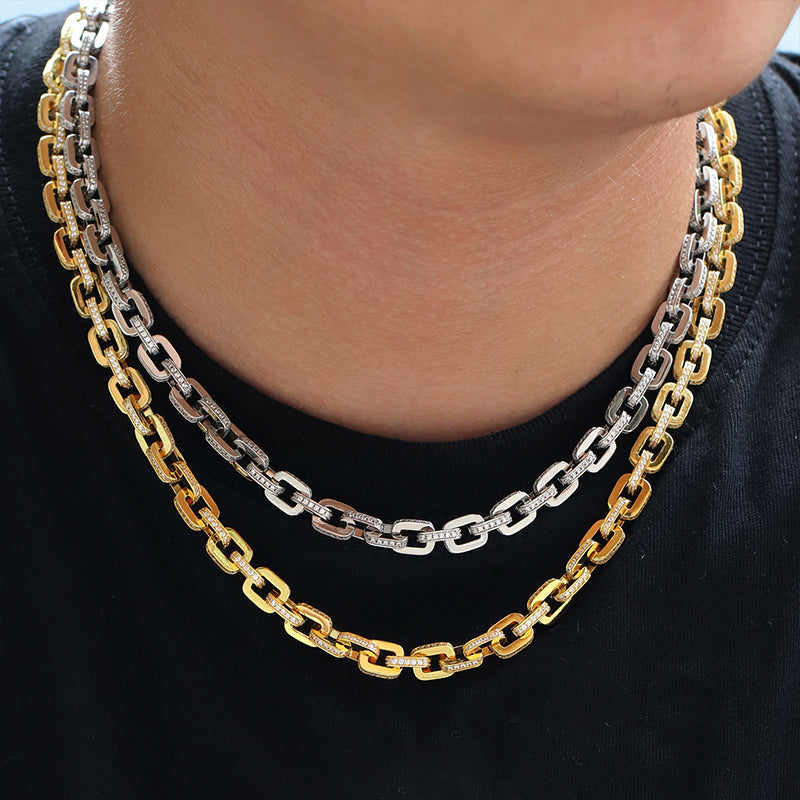 hermes link acrobat bracelet necklace chain 9mm drake ifandco
