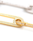 EYEFUNNY アイファニー Diamond safetypin bracelet necklace diamond poggy jbalvin kim jones clot poon