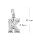 custom alphabet letter bubble nano greg yuna diamond silver white gold celebrity jewelers ifandco