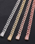 6mm cuban link necklace chain diamond ankle chain hip hop rapper jewelers ifandco cardib megan fashion nova  hip hop jewelry