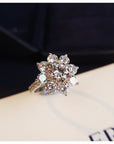 Sunflower by Harry Winston, Large Diamond Ring cheap best price engagement rings wedding