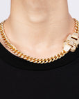 iced encrusted cobra buckle cuban links chain necklace ALYX hero ASAP ROCKY KANYE WEST KID CUDI TRAVIS SCOTT