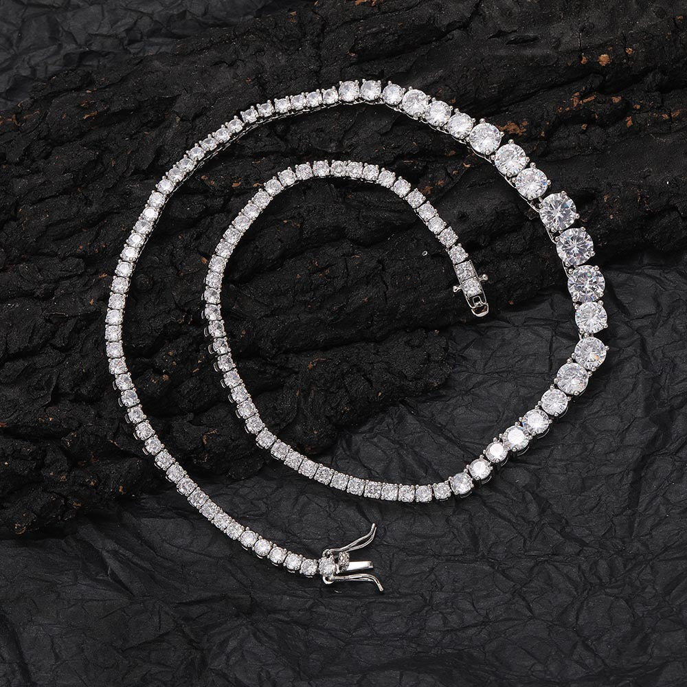 multi size diamond white tennis links necklace choker hip hop jewelry gld shop icebox ifandco gold gods diamond buy celebrity jewelry accessories