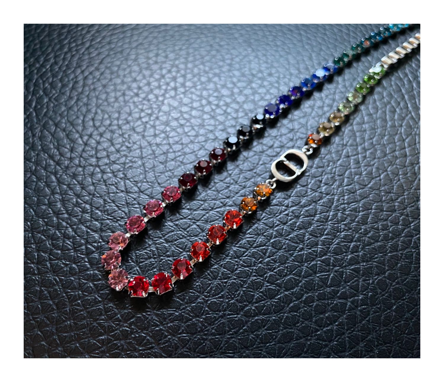 CD tennis links yoon ambush rainbrow tennis links diamond Christian dior 2021ss farfetch