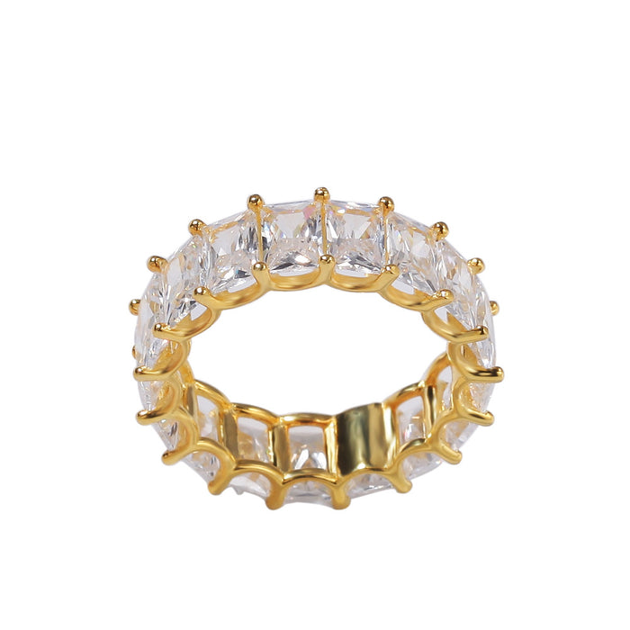 Kylie Jenner signature eternity band ring in oval kylie ring diamond
